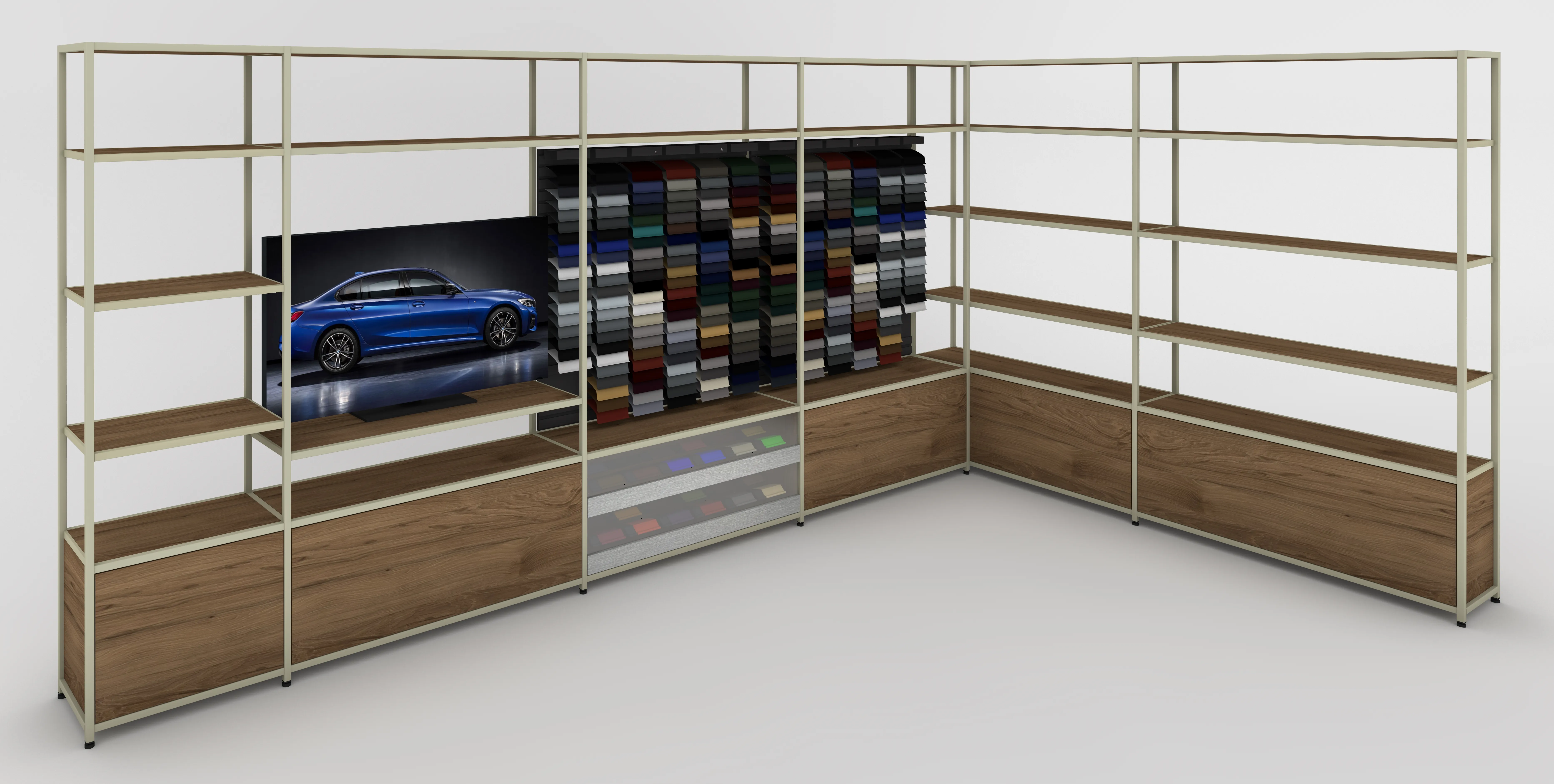 BMW shelf Sales L variant wall-mounted kit 1/400 mm