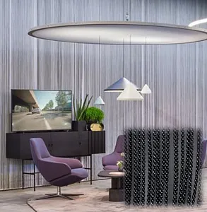 Curtain Spaghetti Event black