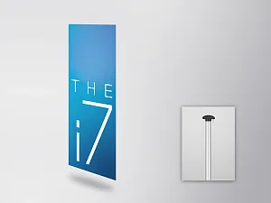 BMW THE i7 flag (vertical)