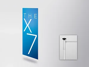 BMW THE X7 flag (horizontal) (80515A49742)