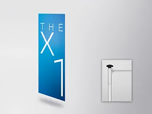 BMW THE X1 flag (horizontal) (80515A497B9)