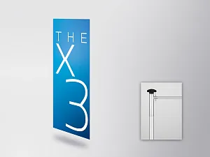 BMW THE X3 flag (horizontal) (80515A49861)