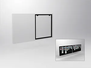 Retrofit Kit Colour and Trim-Frame Wall-Mounted