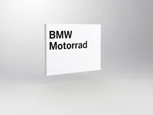 BMW Motorrad module M2, wallmounted <br />
B 1000 x H 750 mm