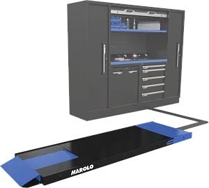 Lift extra flat MAROLOWLIFT 1200 WI Hydraulic - Electro-hydraulic pump Integrated