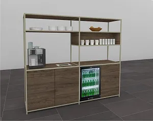 BMW shelf catering module