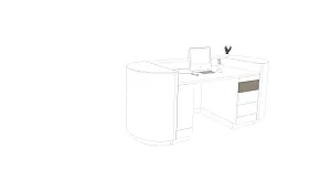 Counter drawer insert for the cash drawer