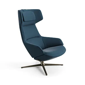 Lounge Chair Aston Club blue