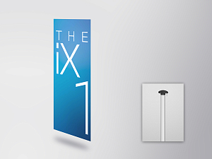 BMW THE iX1 flag (vertical)