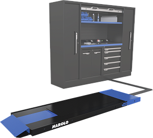 Lift extra flat MAROLOWLIFT 1200 WI Hydraulic - Electro-hydraulic pump Integrated