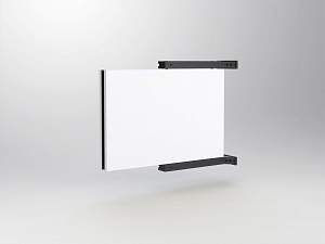 Projecting directional sign small<br />
incl. 2x cantilever 690<br />
B 1060 x H 806 mm