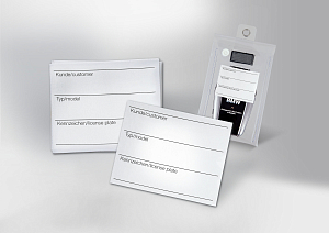 Replacement labels for "Display-key"-pouch (100 pcs.) (81735A12378)