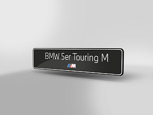 Model plate BMW 5er Touring M