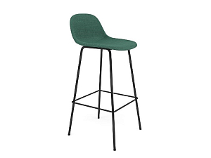 Bar Stool FIBER with Back -  fabric