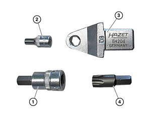 Socket wrench retrofit kit