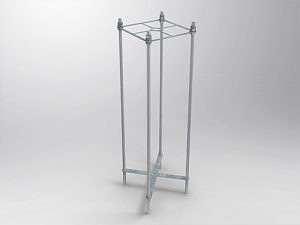 Anchor cage for pylon P5