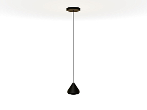 Pendent Light NORTH black 5660 Push-Dimming